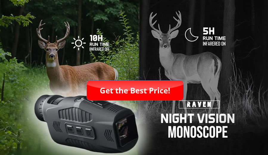 Raven IR Monoscope Reviews | MCG Tactical Night Vision Binoculars Guide
